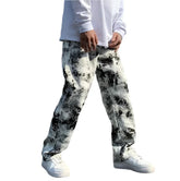Unique Y2K Print Jeans